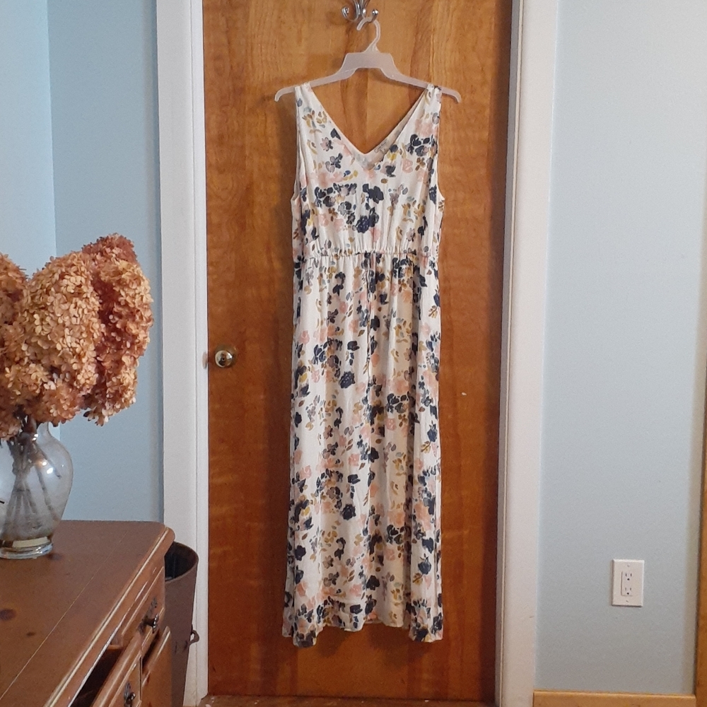 Lucky Brand Floral Maxi Dress NWT